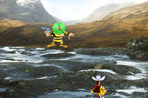 幸运的西部牛仔