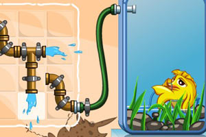 接水管养金鱼选关版