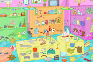 超乱玩具店找东西