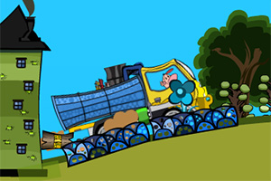 比利驾驶垃圾车