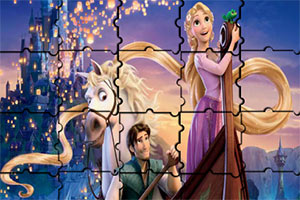 美丽的公主拼图