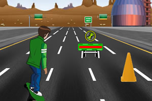 少年骇客高速滑板