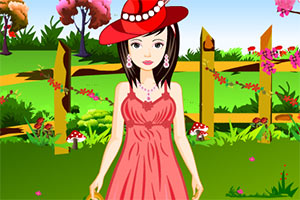 热爱大自然的女孩