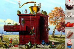 幻想世界找东西