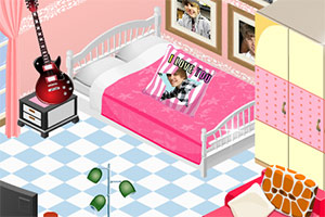 布置比伯的房间