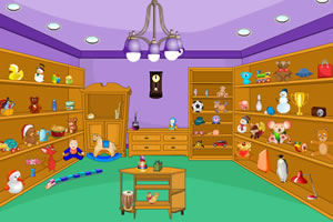 孩子房间找玩具