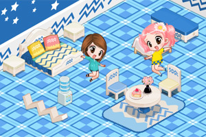 水瓶座女孩的房间