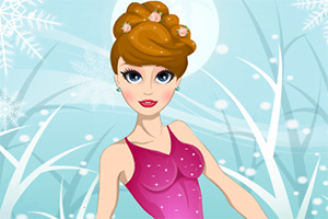 滑冰公主的妆容