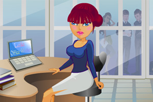 打扮上班族莱拉