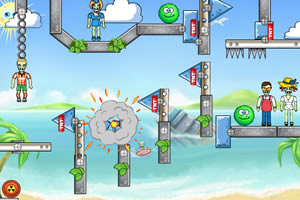 TNT炸僵尸加强选关版