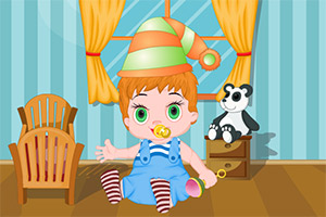 打扮淘气小宝贝