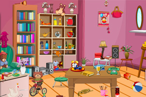 杂乱玩具屋找东西