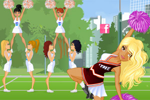 打扮啦啦队队长