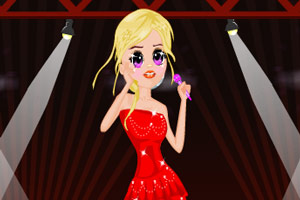 美丽的流行歌手