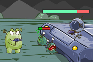 宇航员大战鼻涕虫2