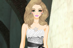 经典黑白色服饰