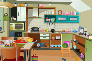 家庭厨房找东西