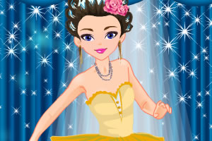 别致的芭蕾舞演员