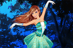 闪耀的芭蕾舞演员