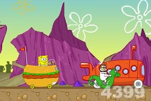 海绵家族大赛车