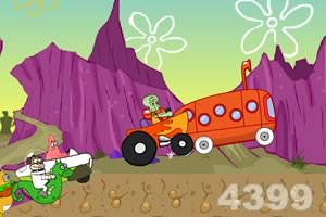 海绵家族大赛车