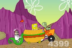 海绵家族大赛车