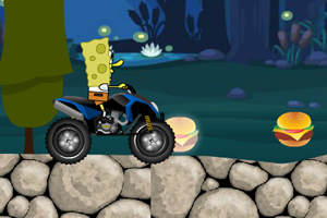 海绵宝宝四轮摩托