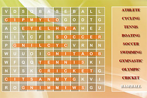 体育单词找找看