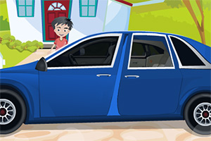 清洁爸爸的小车