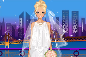 幸福甜美的新娘