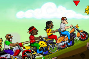 乡村摩托赛无敌版