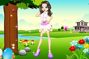 复活节兔宝宝装扮