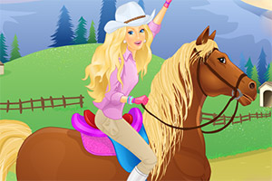 芭比骑马打扮