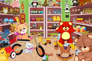 儿童玩具屋找东西