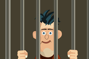 逃离阴森的监狱