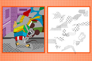 米老鼠趣味拼图