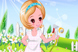 园艺女孩打扮