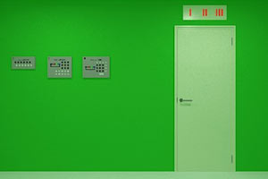 逃离简单绿色房间