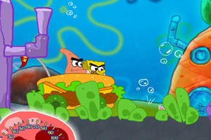 海绵宝宝驾驶汉堡车