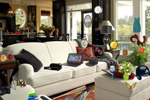 沙发房间找东西