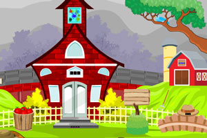 夏季花园式房子逃生