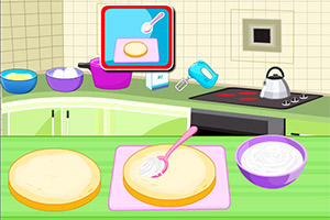 制作蝴蝶生日蛋糕