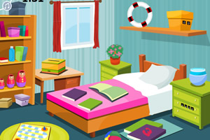 凌乱的儿童房
