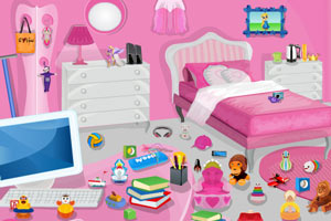 小公主卧室找玩具