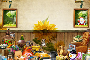 女孩房间找玩具