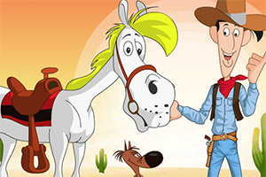 帅气的西部牛仔