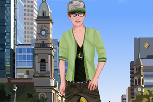 贾斯丁帅气打扮