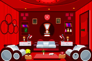 鲜红色的客厅逃脱