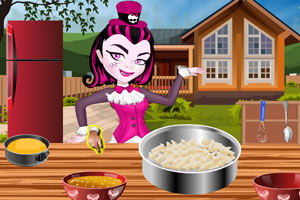 怪物高校巧克力蛋糕