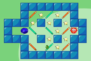 聪明小怪吃水果